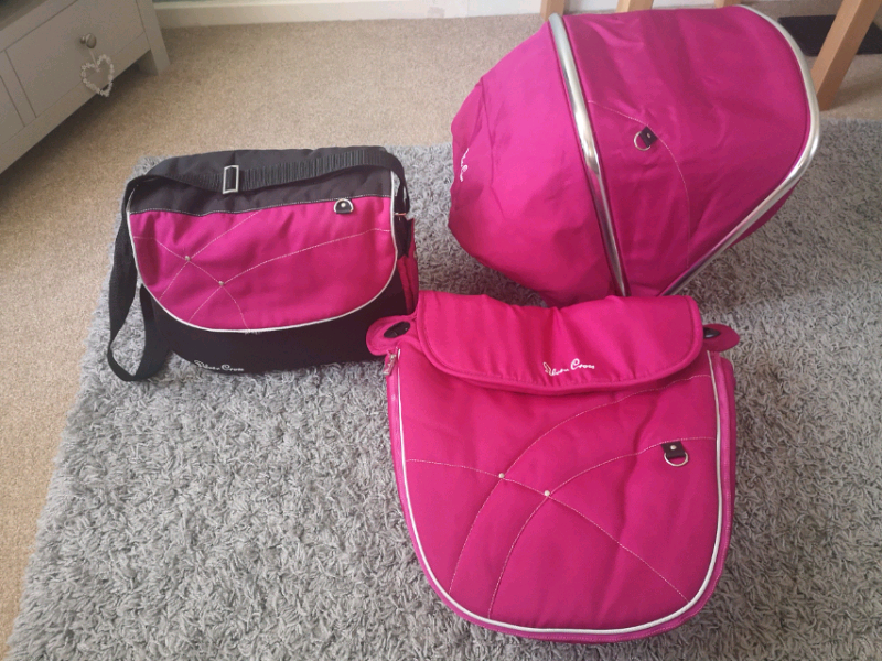 silver cross raspberry changing bag